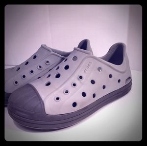 Crocs Boys size 11 Grey